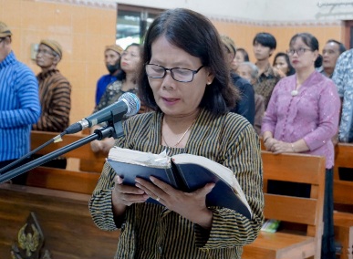 Pra HUT Ke-48, Ibadah Minggu Wil. Tasikmadu